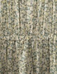 Wei&szlig;es, langes M&auml;dchenkleid aus Ecovero&reg; mit Blumenprint -4