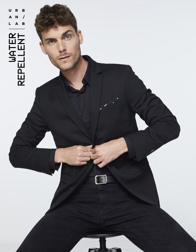 Americana negra con bolsillo Hombre - IKKS