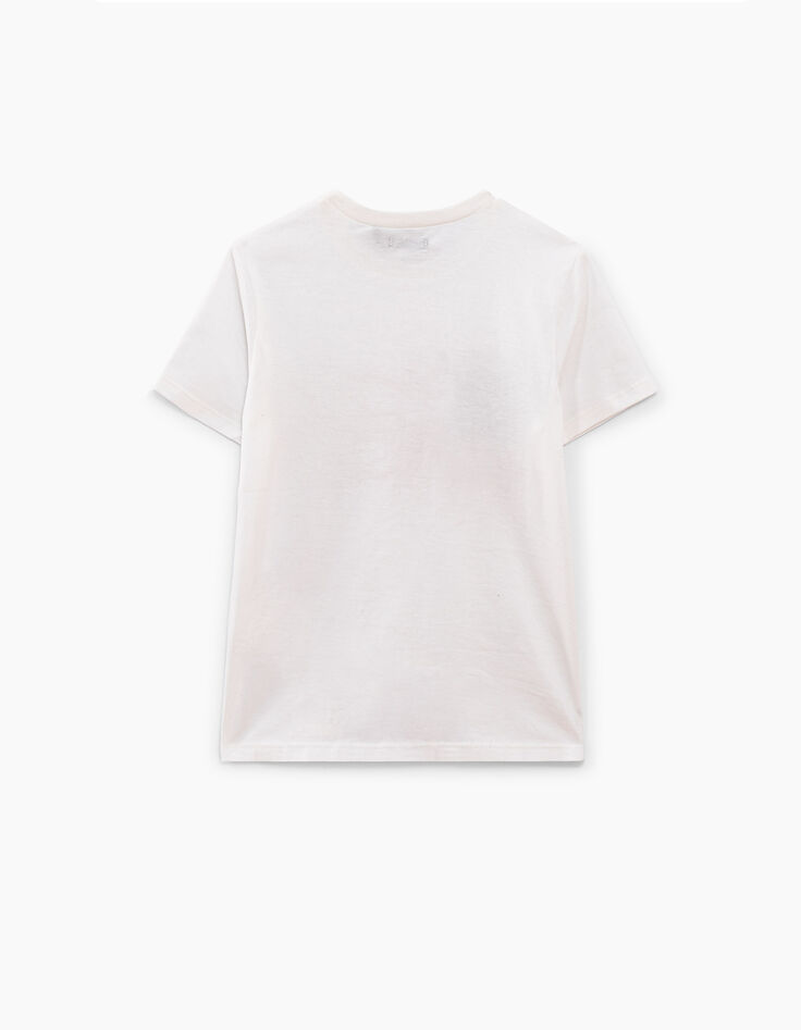 Camiseta blanco roto con pulpo niño -5 Camiseta blanco roto con pulpo niño -5