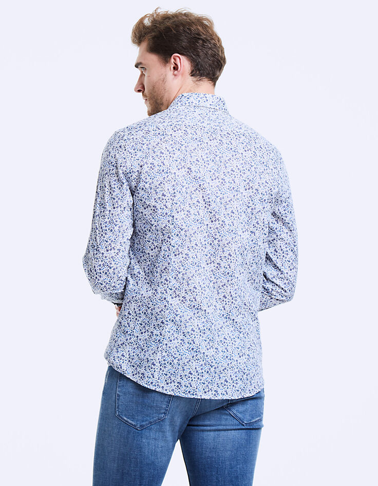 Camisa slim Liberty flores stone Hombre-4 Camisa slim Liberty flores stone Hombre-4