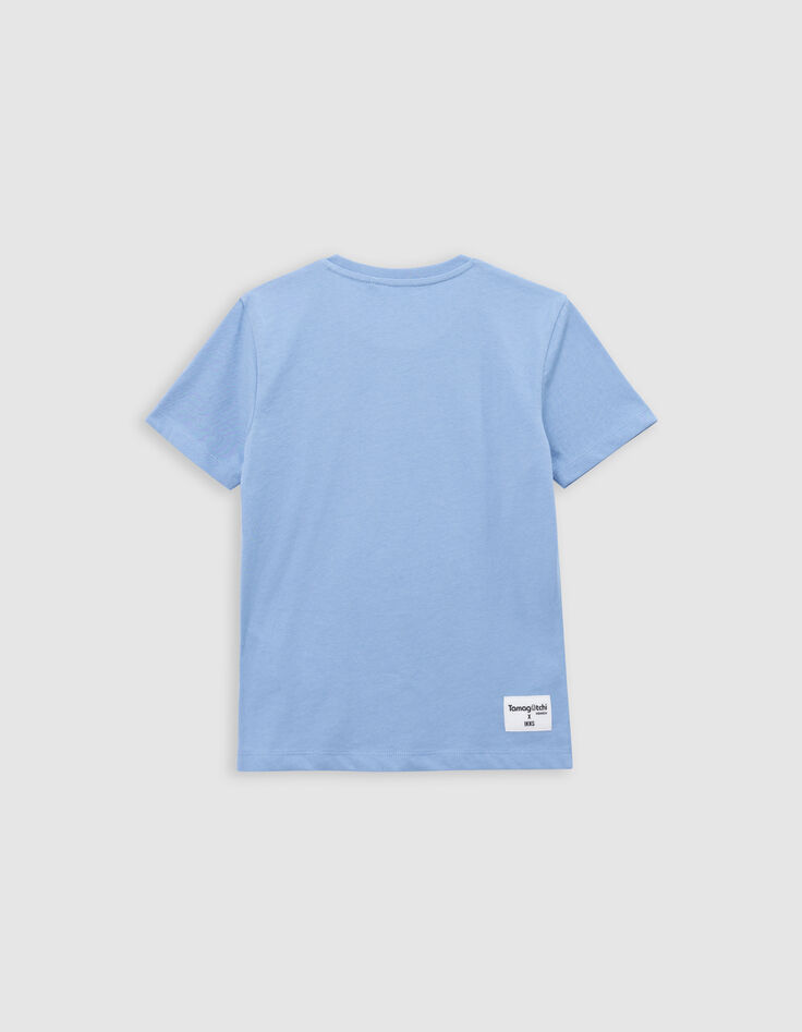 Blaues Jungen-T-Shirt, Bio, Pailletten, TAMAGOTCHI x IKKS-3