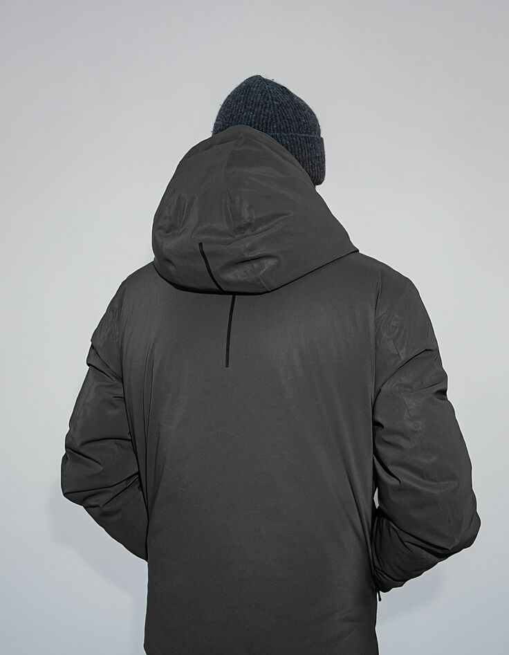 Doudoune gris anthracite REFLECHISSANTE Homme-3