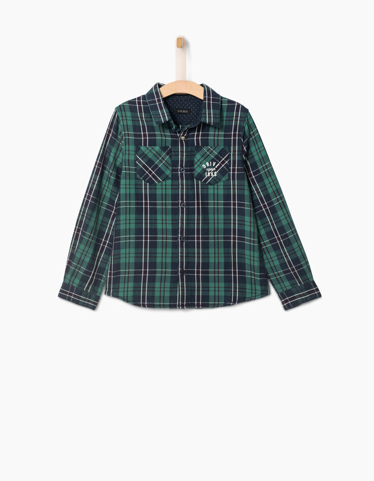 Camisa cuadros niño-2