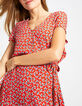 Robe pavot imprimée micro-fleurs I.Code-5