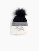 Gorro tricolor bebé niña-1