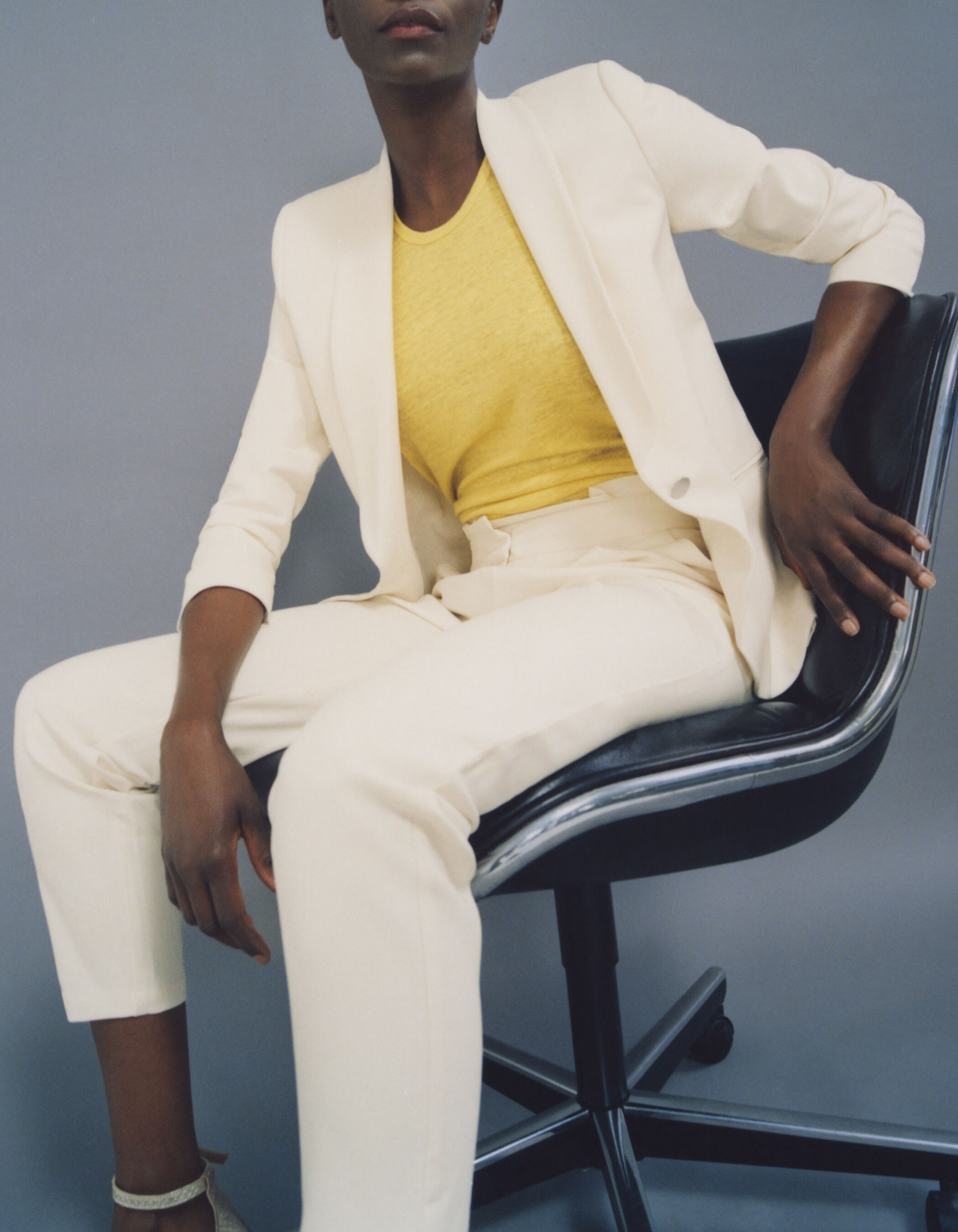 Veste tailleur cru col ch le Femme
