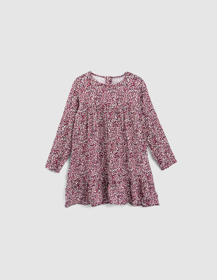 Baby girls’ 2-in-1 star print dress with sweatshirt-7