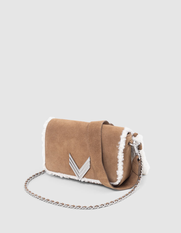 Le 111 MONTSOURIS camel leather revers Femme-2