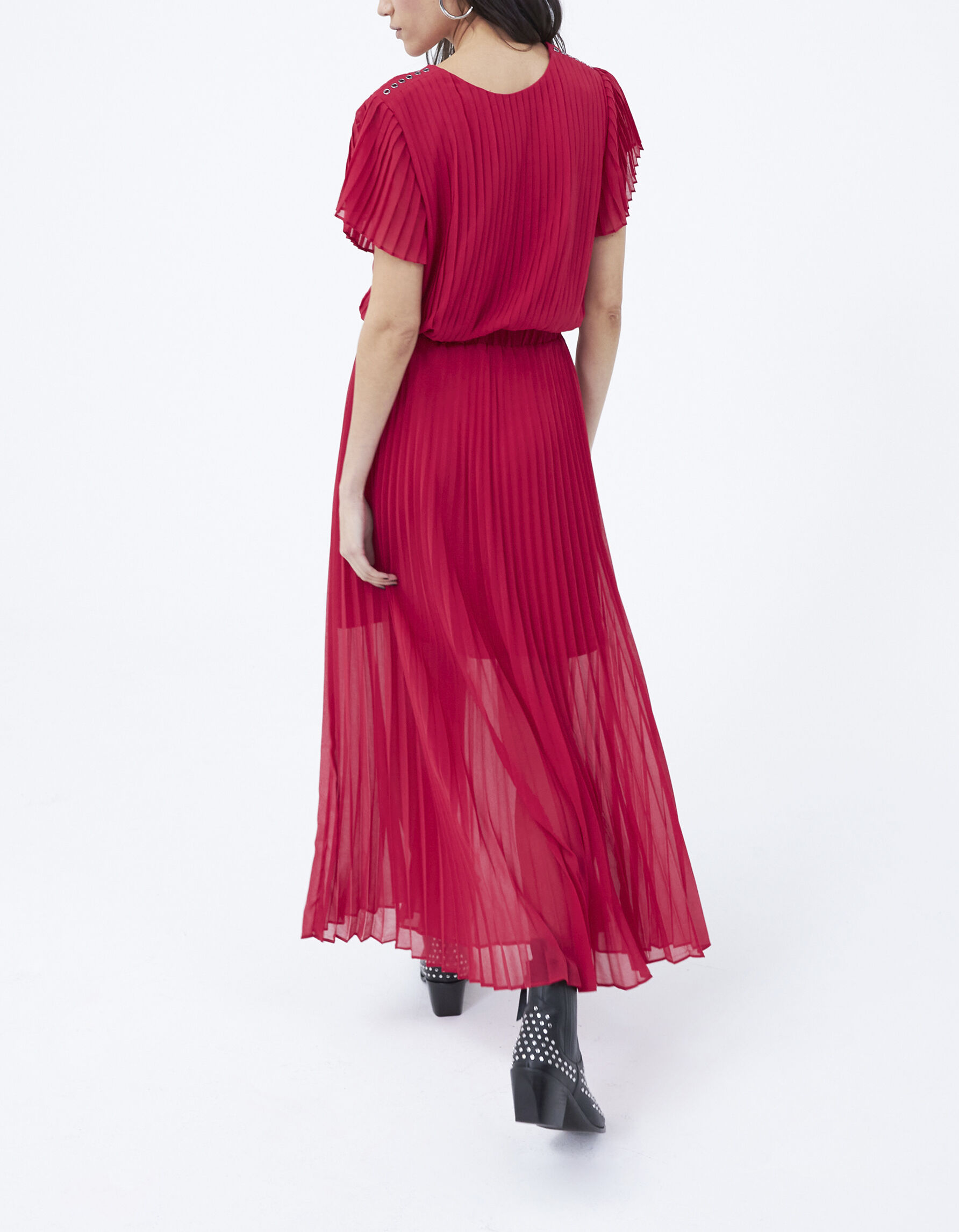 Robe rouge sales ikks femme
