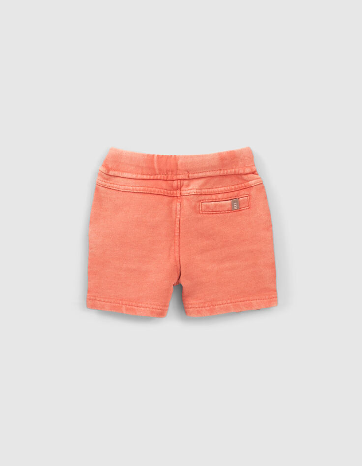 Boys’ orange combat Bermudas-2