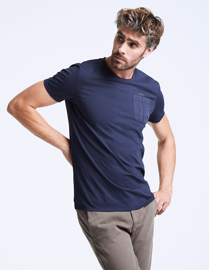 Men's T-shirt with pocket - IKKS