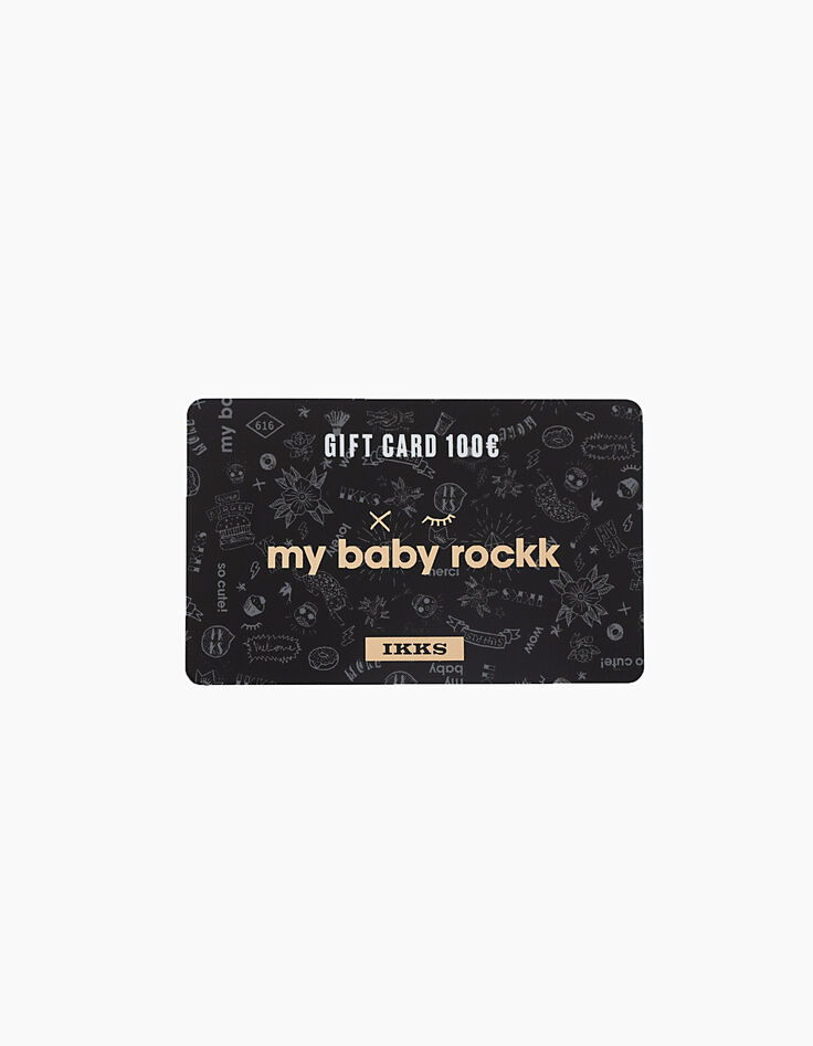 Carte cadeau vidéo MY BABY ROCKK - 100€-1 Carte cadeau vidéo MY BABY ROCKK - 100€-1