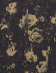 Braunes Regular-Herrenhemd Rosen-Print Pixel-7