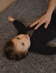 Gechineerd grijs vest bikerstijl tricot biokatoen baby’s-6