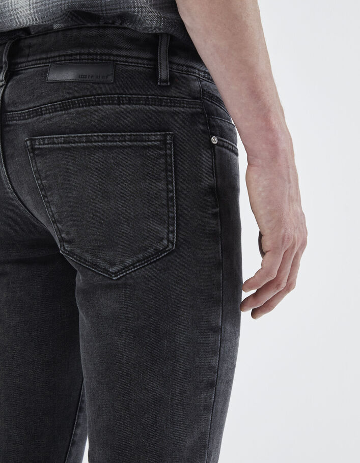 Antracietgrijze SLIM jeans Sven Heren-5