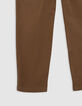 Pantalon CHINO camel garçon-3