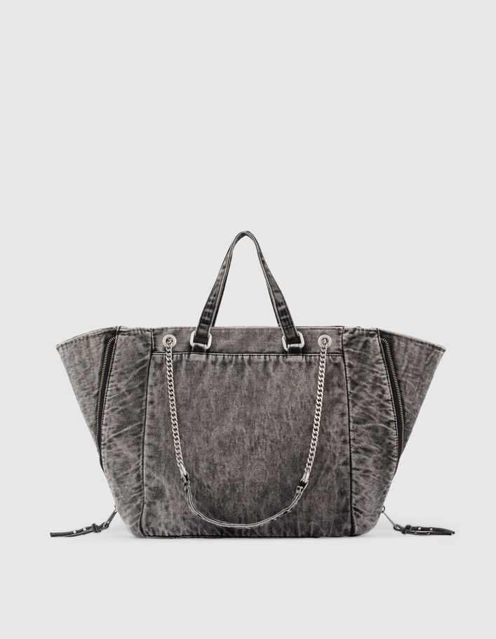 Shopper DE 1440 DENIM visgraatdoorstikking dames-3