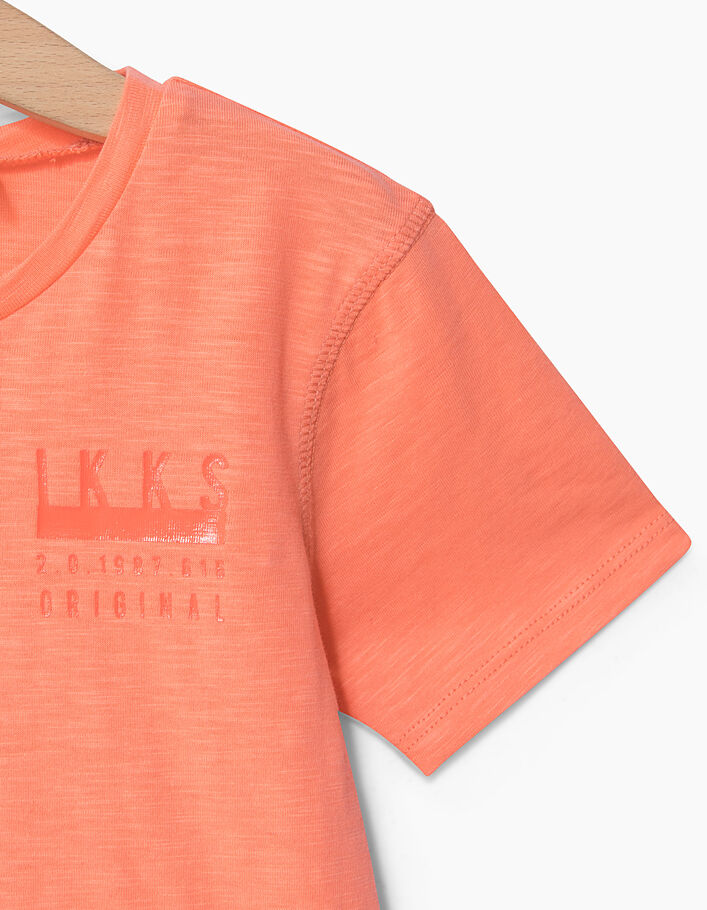 Tee-shirt orange Essentiels - IKKS