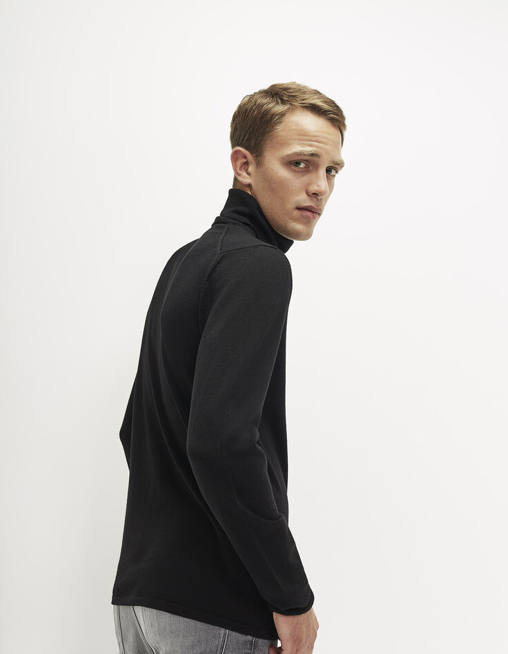 Men's black jumper-3
