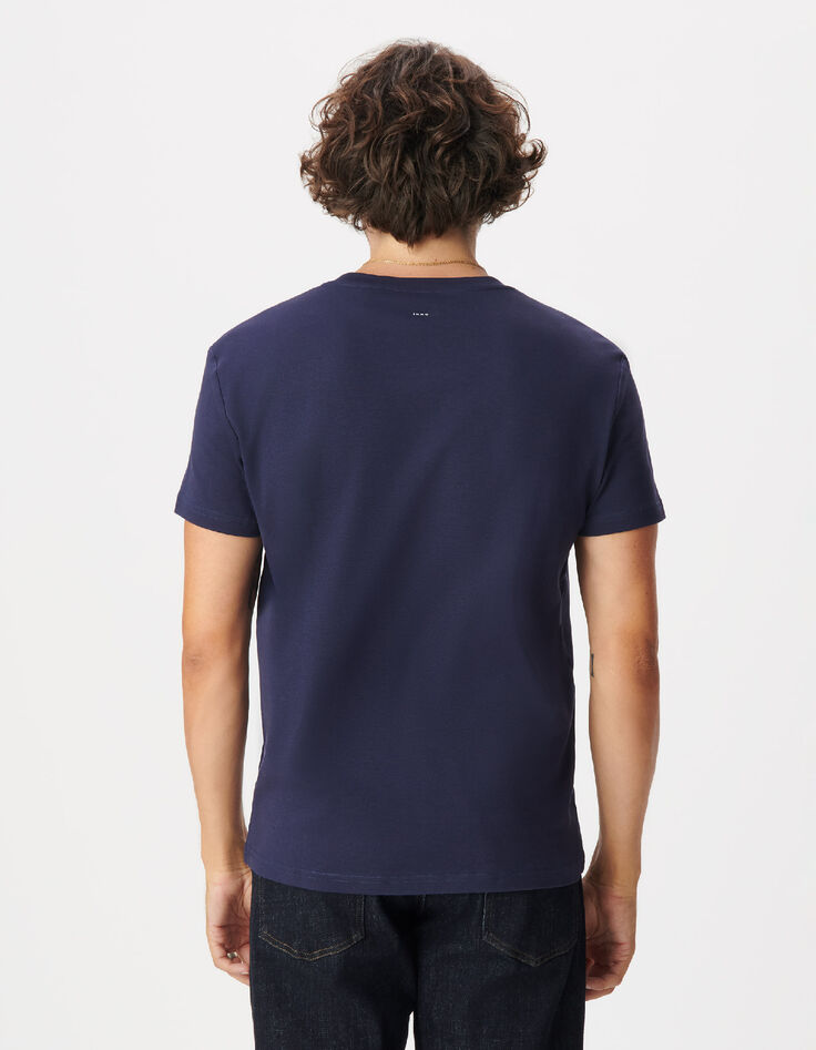 T-shirt col rond marine ABSOLUTE DRY Homme-3