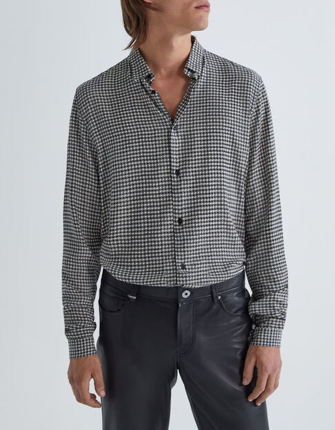 Men’s Pure Edition - LENZING™ ECOVERO™ shirt, retro dots - IKKS