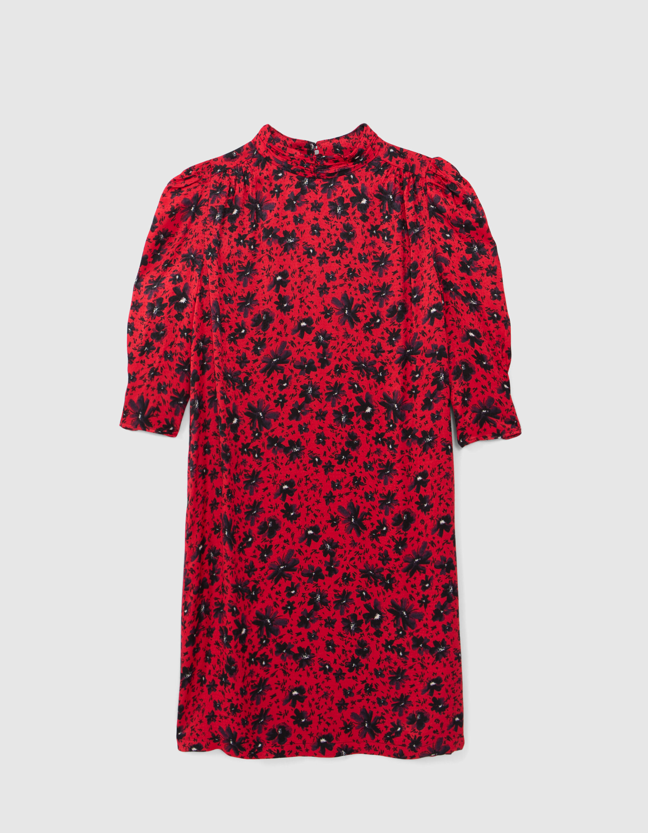 Robe rouge ikks femme best sale