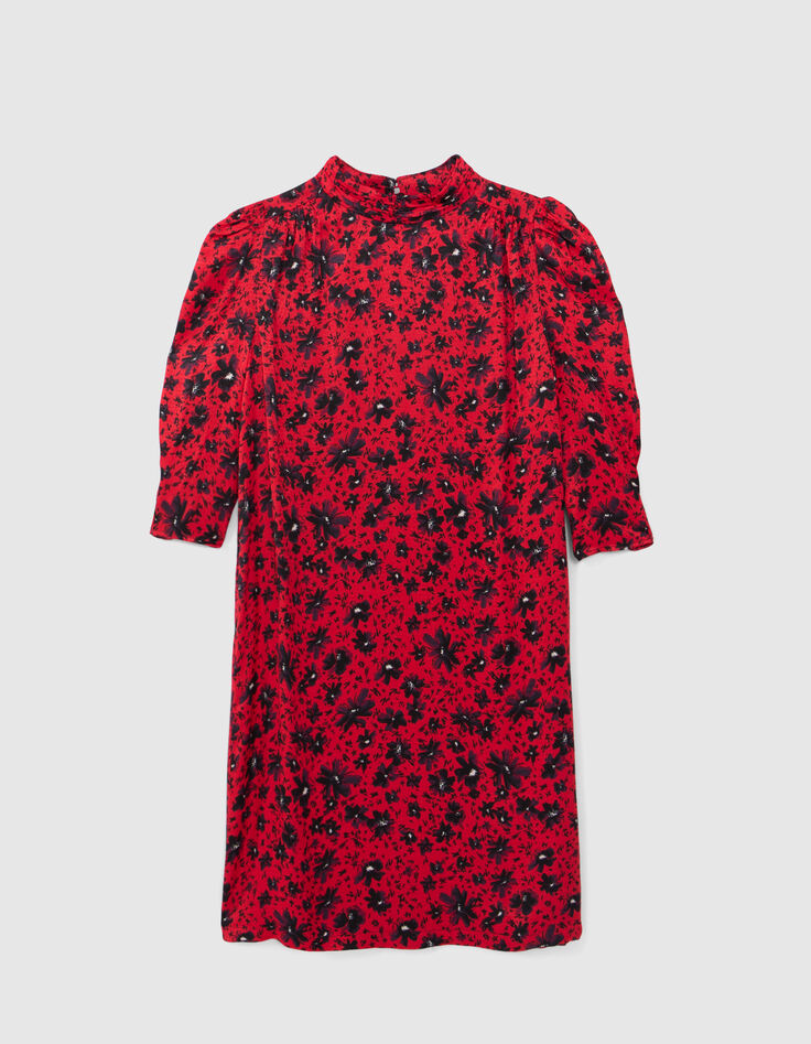 Vestido de mujer con estampado floral-5