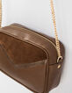 Sac à main boite sable en cuir I.Code-2