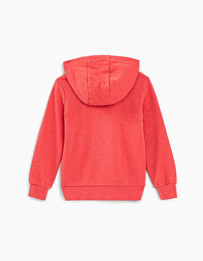 Boys’ coral embossed motif hoodie - IKKS
