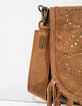 Sac besace The Waiter en cuir franges et studs femme-3