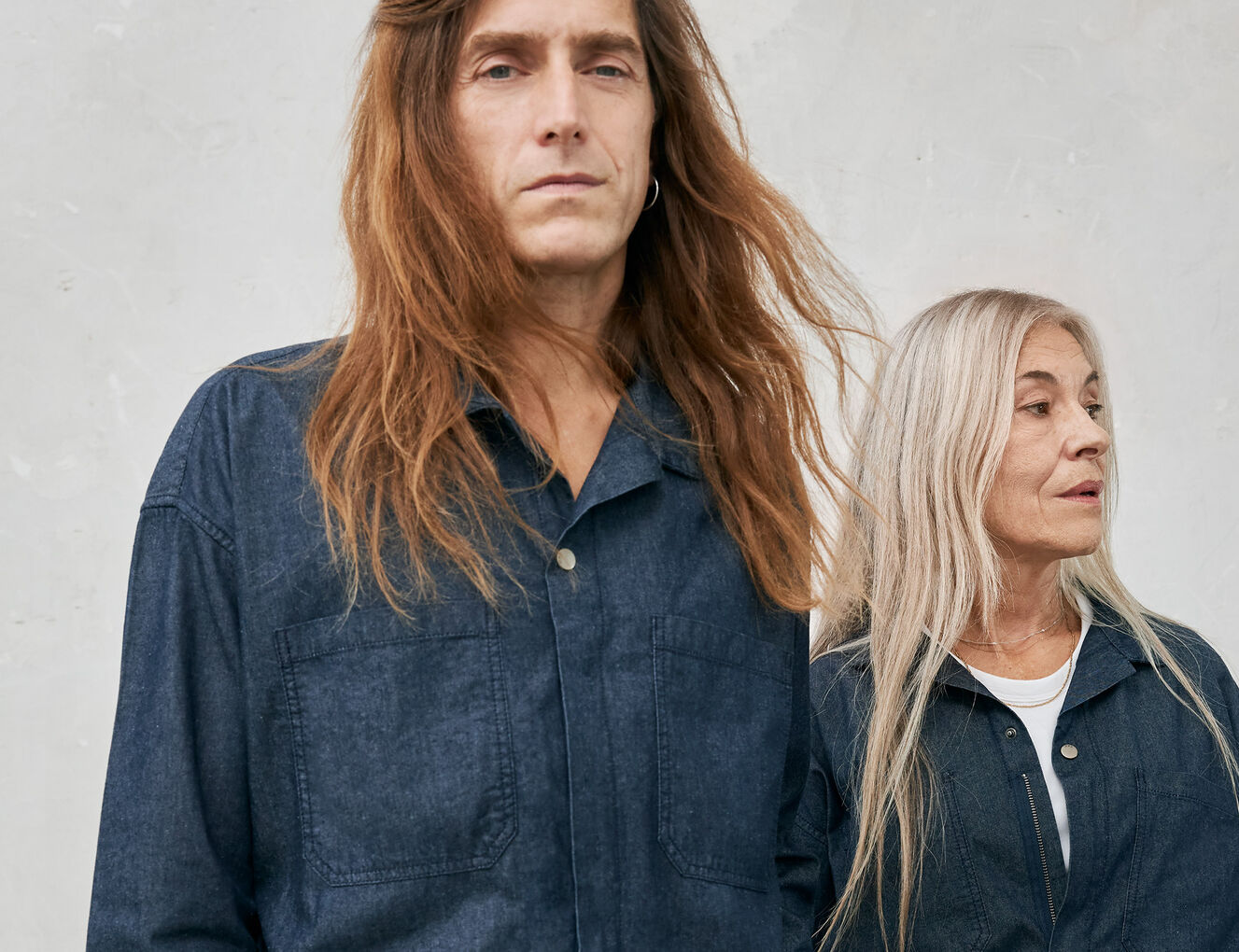 Gender Free-Jumpsuit in blauw WATERLESS jeans Uniseks - IKKS-1