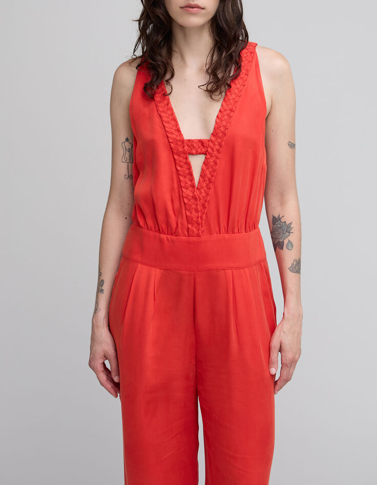 Women&rsquo;s poppy jumpsuit with braiding-2