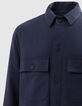 Marineblaues REGULAR-Herrensakko mit mehreren Taschen-6