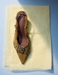 Camel su&egrave;de pumps Dames-7