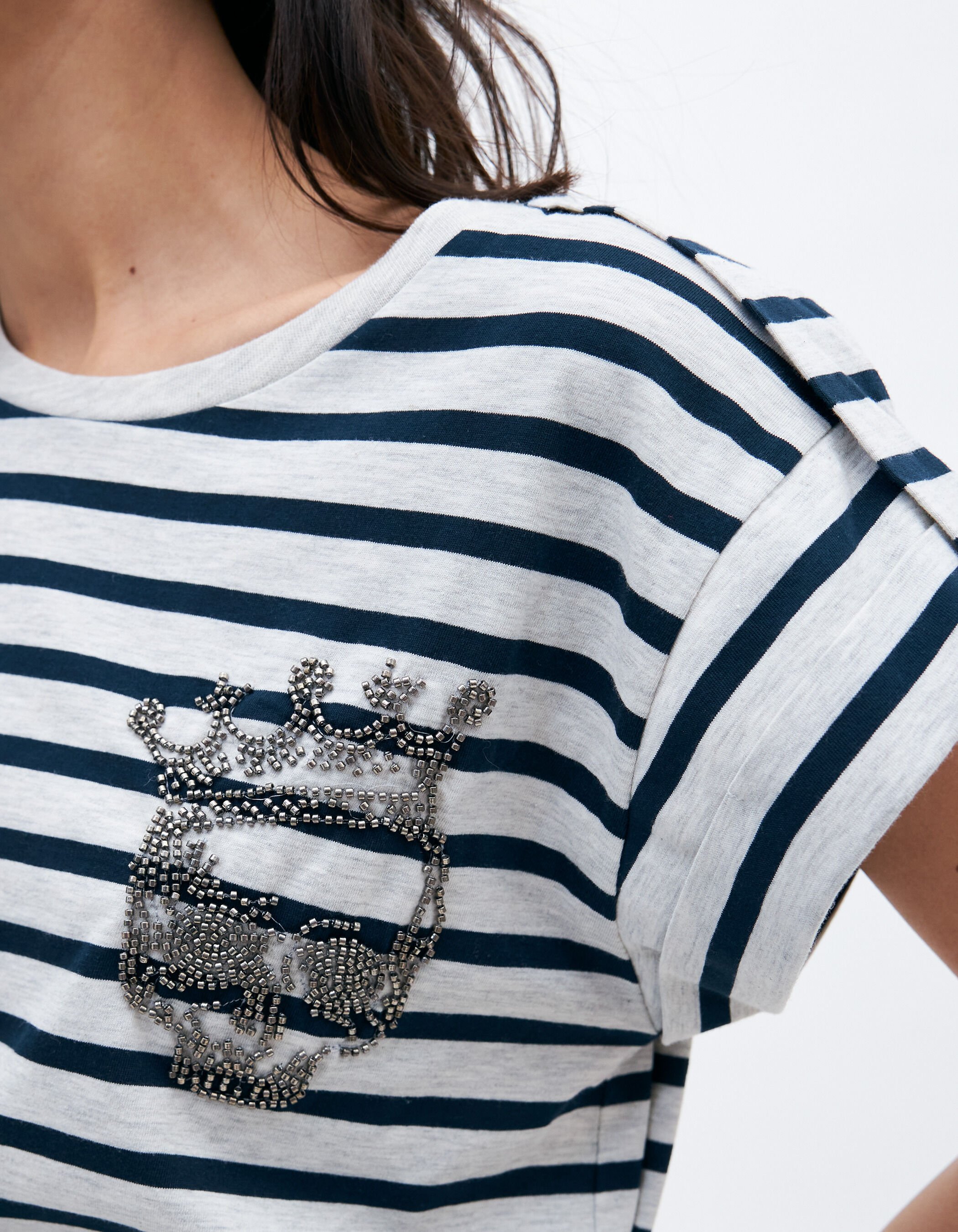 T shirt deals femme mariniere