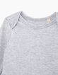 Baby’s putty organic cotton bodysuit to personalise-4