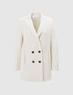 Abrigo crudo efecto tweed-7