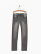 Jean slim light grey garçon -2