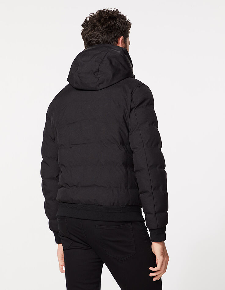 Doudoune noire esprit rock DUPONT™SORONA® Homme-4