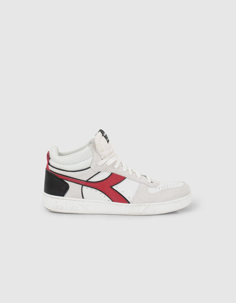 Women’s white, grey and red IKKS X DIADORA trainers