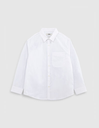 Gender Free - Camiseta blanca algodón orgánico unisex - IKKS