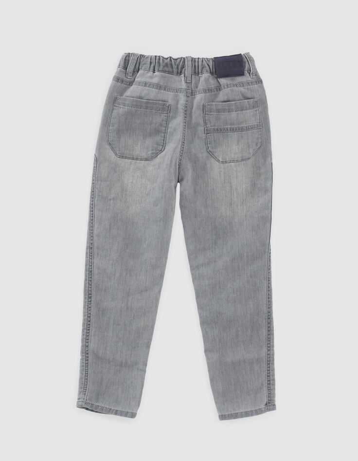 Stone Grey Jogging-Jungenjeans -3