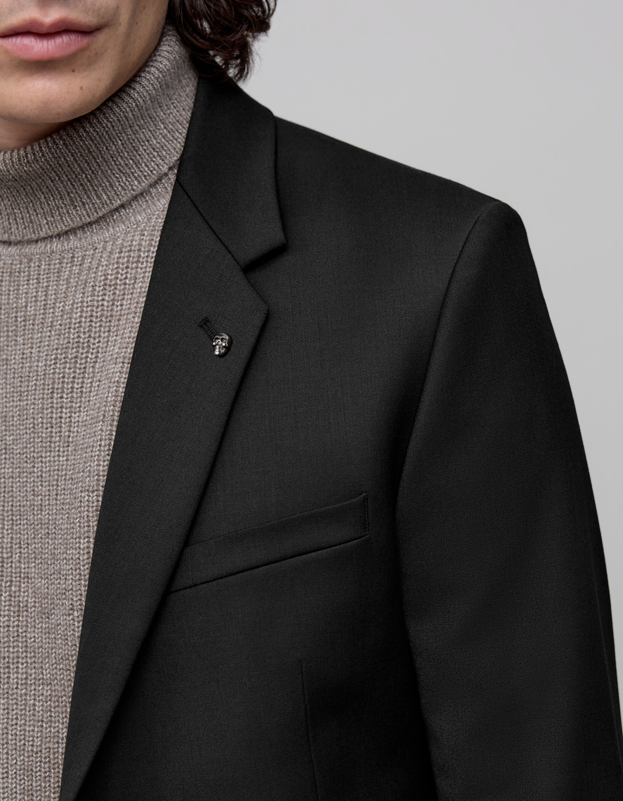 Veste de costume noire TRAVEL SUIT Homme IKKS