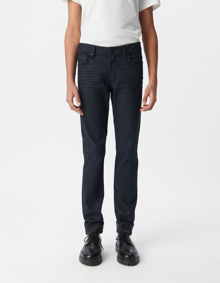 Jean SLIM marine Denim Homme-2