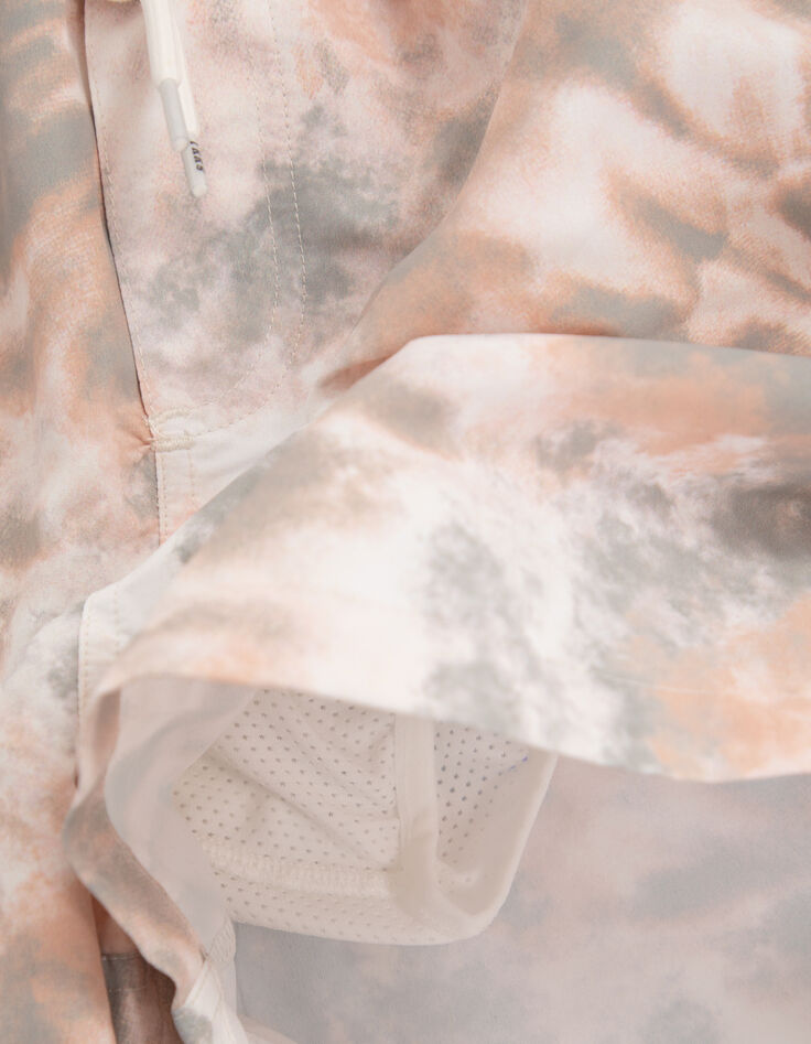 Kaki zwemshort tie and dye print jongens-7