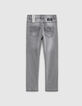 Boys’ slim grey trousers-4