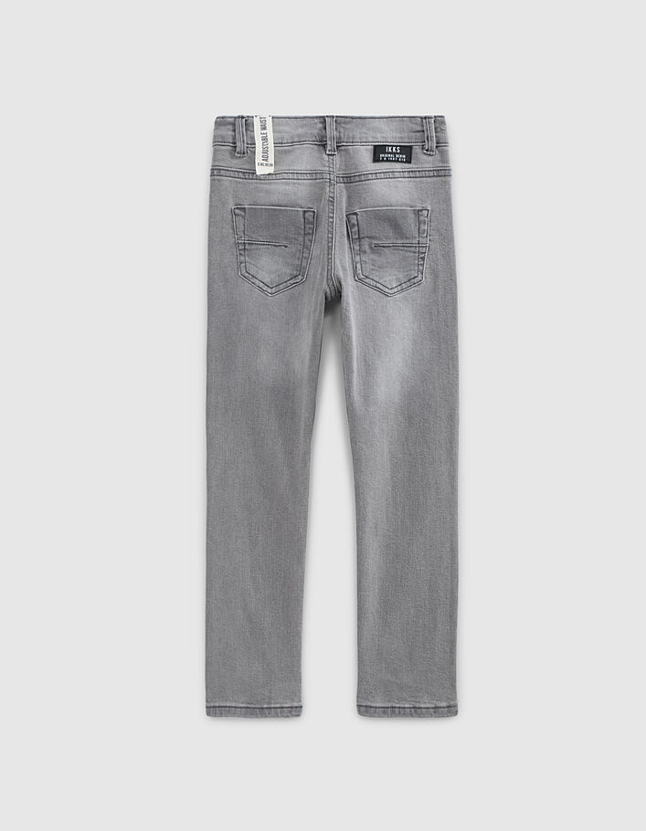 Boys’ slim grey trousers - IKKS