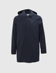 Trench marine capuche amovible Homme-8
