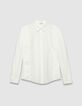 Camisa blanca cortes laterales mujer-6