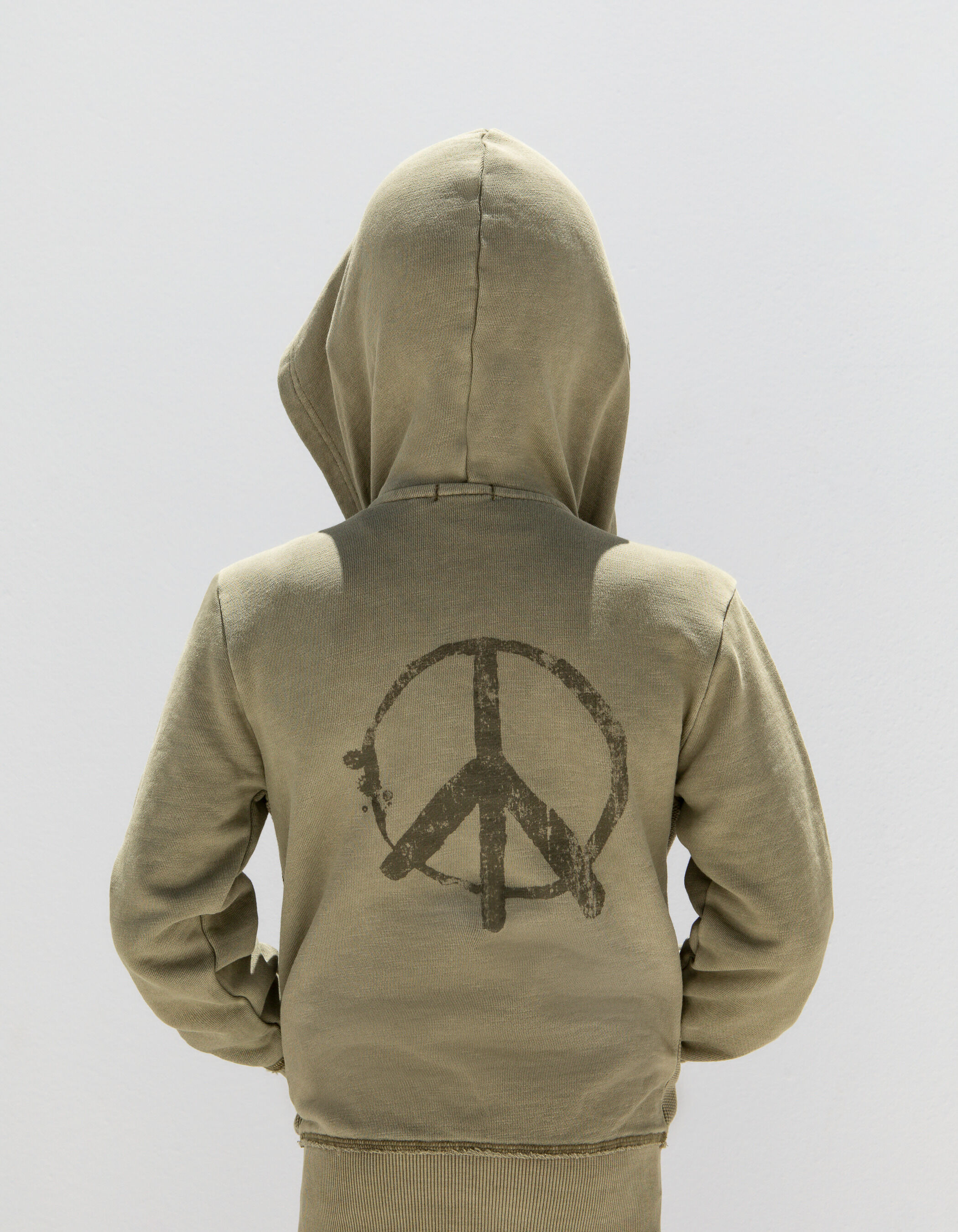 Sweatshirt material cardigan sales